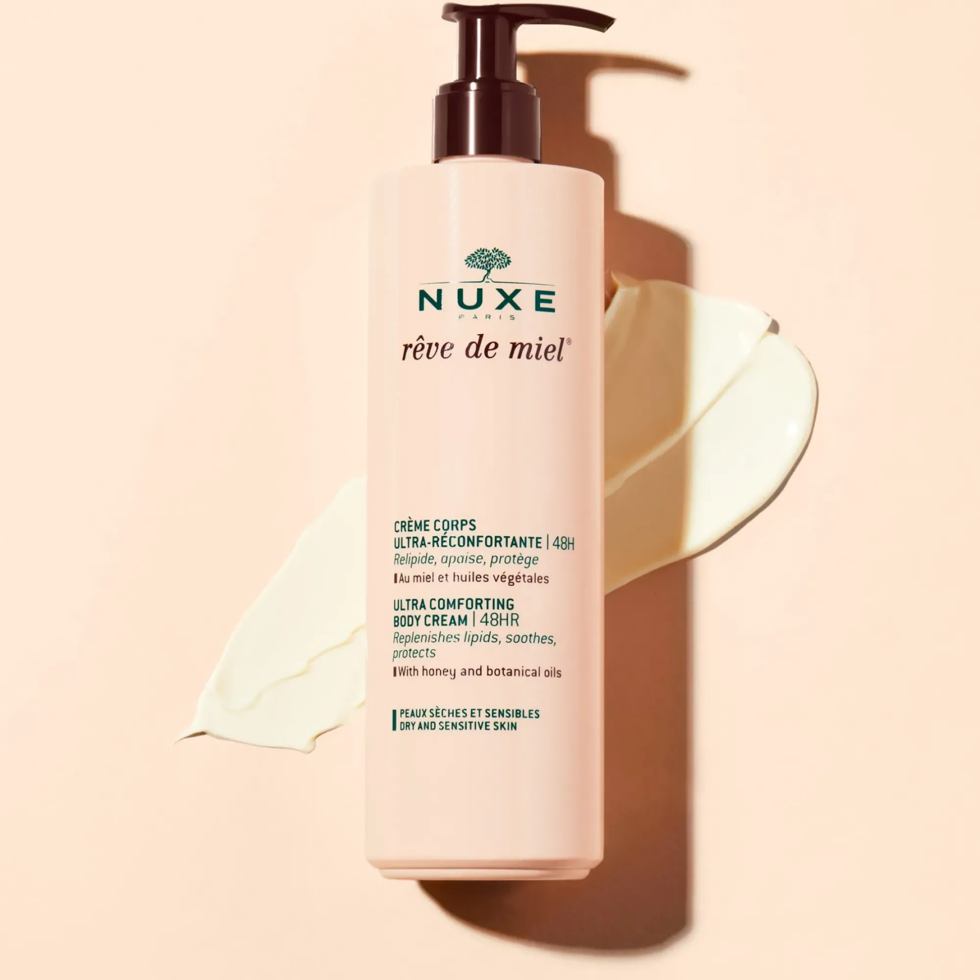 NUXE Duo Gel Lavant et Crème Corps, Rêve de Miel® Best