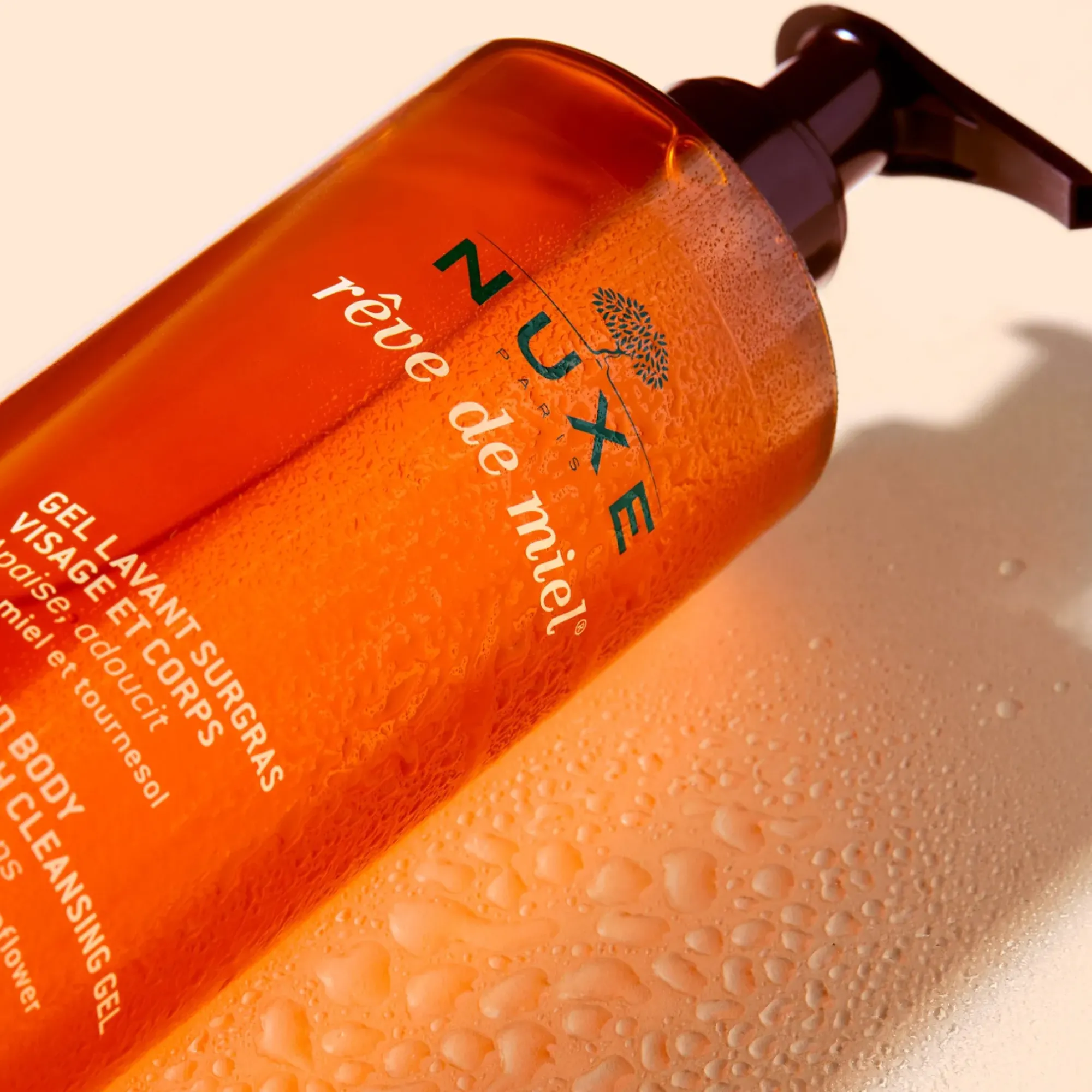 NUXE Duo Gels Lavants Surgras visage et corps, Rêve de miel Online