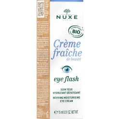 NUXE Eye Flash - Soin Yeux Hydratant Défatigant, Certifié Bio Hot