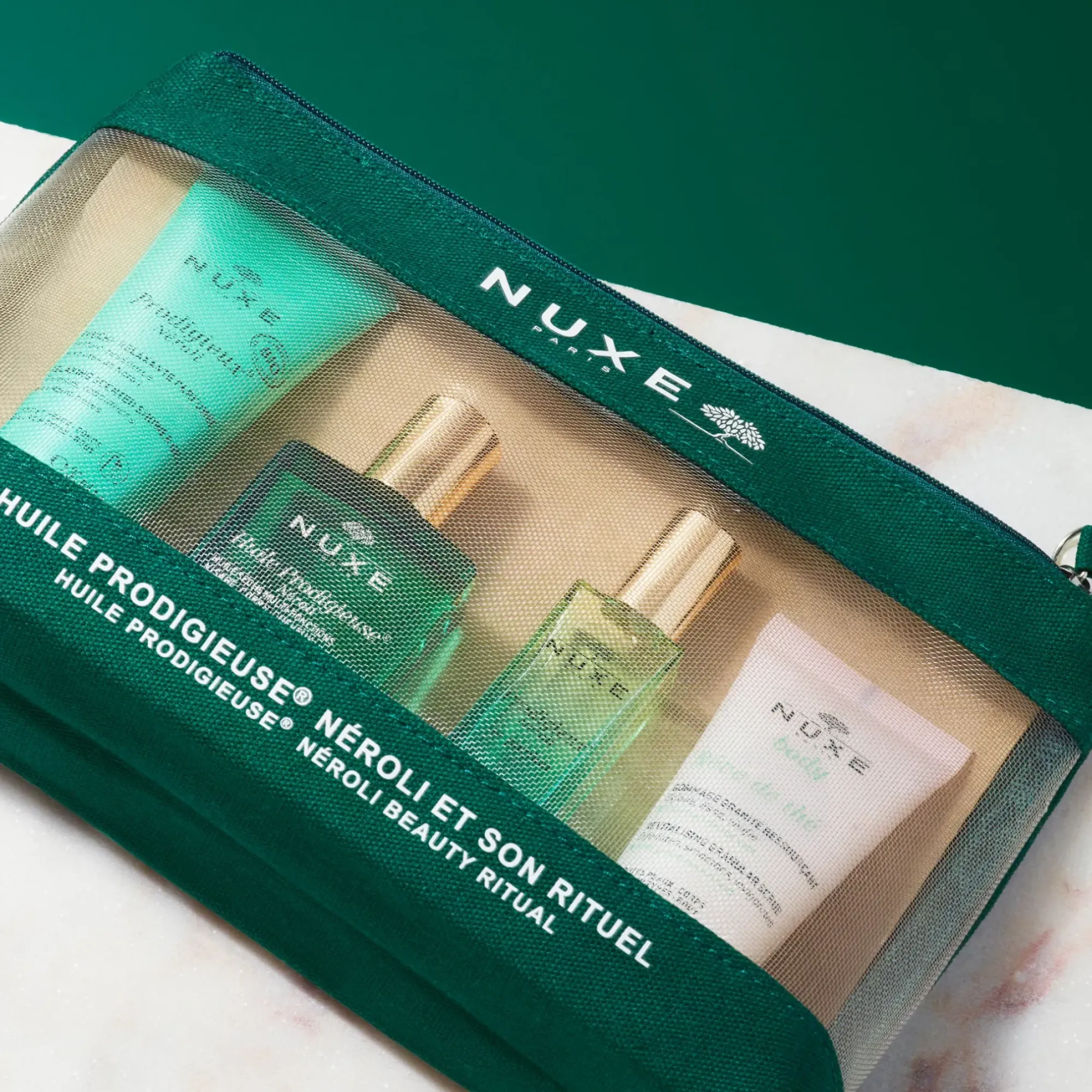 NUXE Huile Prodigieuse® Neroli et son rituel Hot