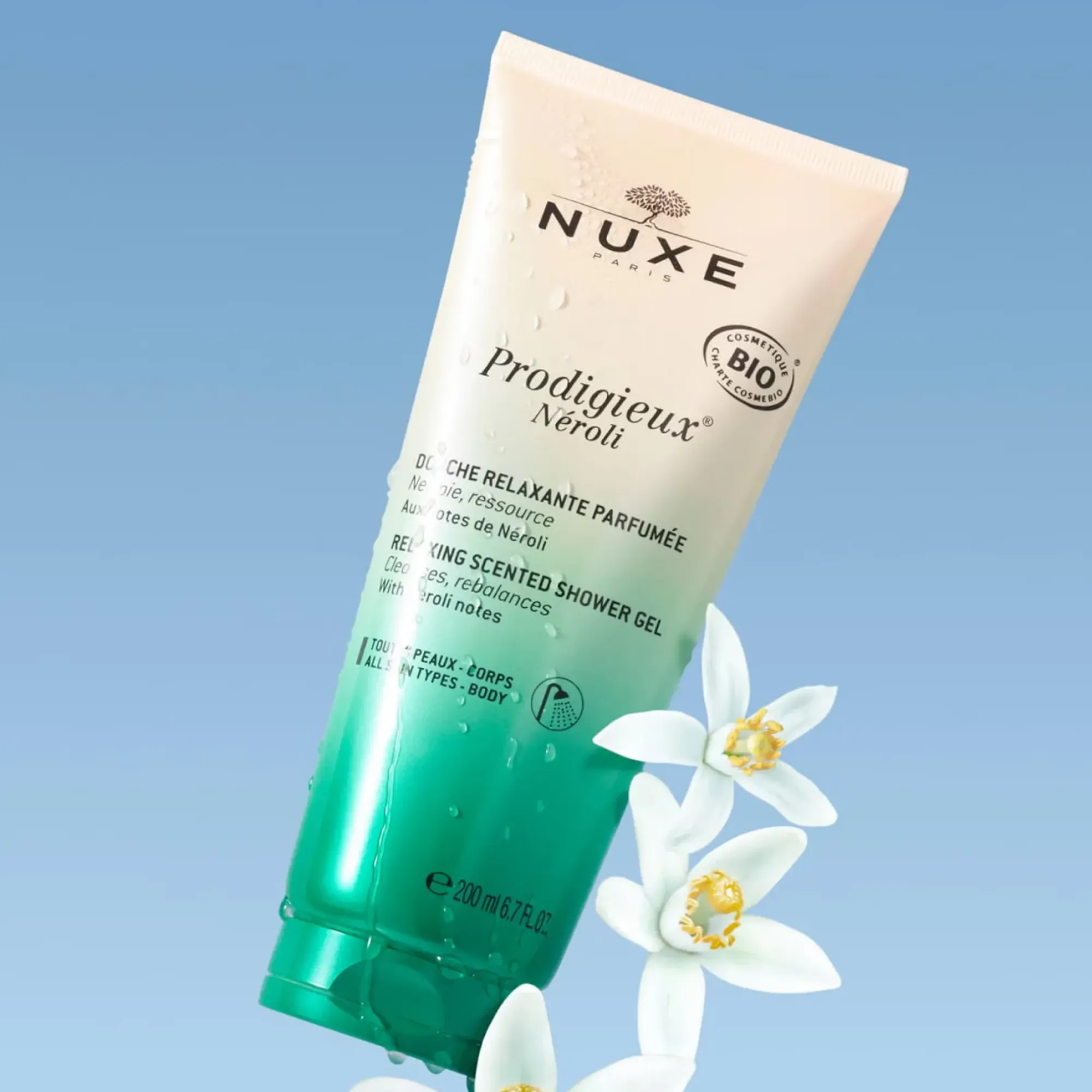 NUXE Prodigieux®Néroli Gelée de douche relaxante 200ml Shop