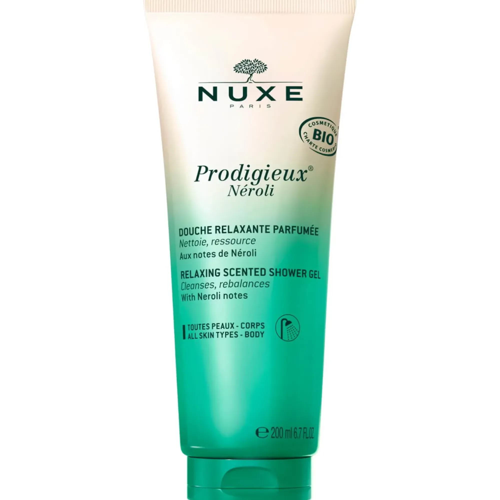 NUXE Prodigieux®Néroli Gelée de douche relaxante 200ml Shop